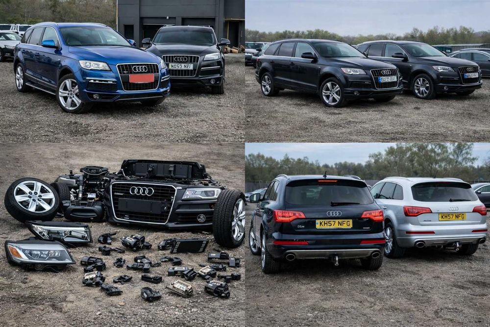 Авторазборка Audi Q7 4L шрот запчастини разборка ауді ку7 4л ауди кью7
