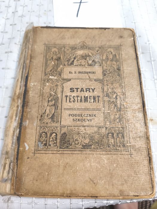 Stary testament książka zabytkowa 1906r.