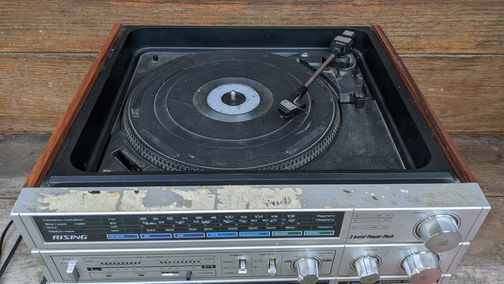 Gira discos antigo Rising MPS-700