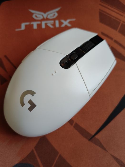 Logitech G304 lightspeed branco rato gaming (ou não)