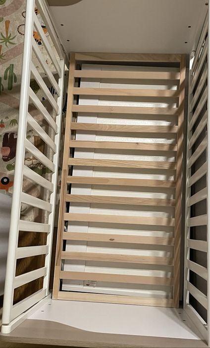 Дитяче ліжко Верес з маятником та шухлядою + ортопедичний матрац