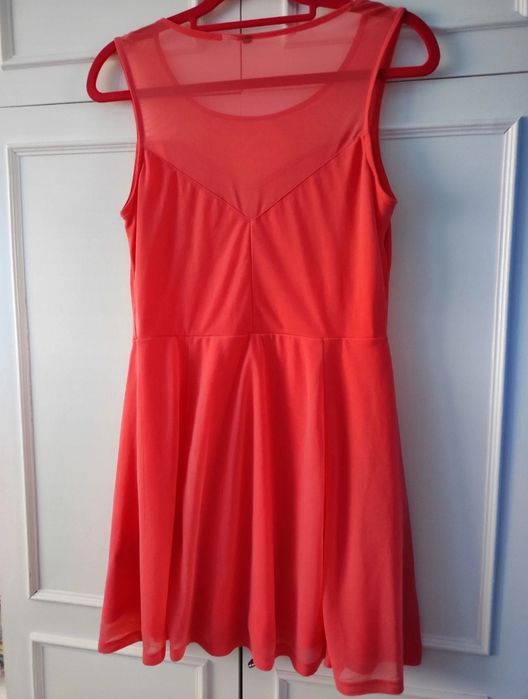 Sukienka neonowa L H&M