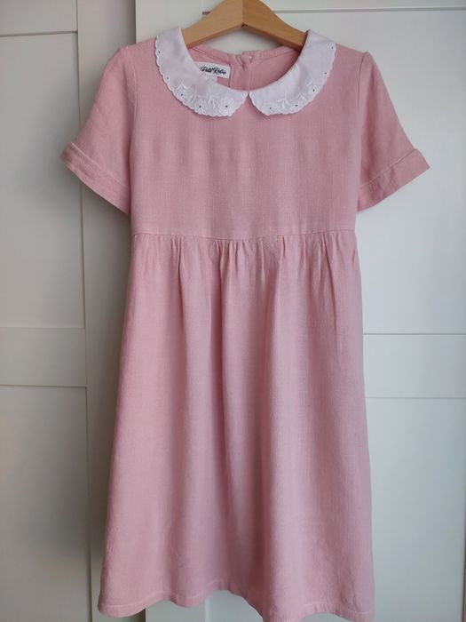 Sukienka r.128  Petit Retro 100% bawełna