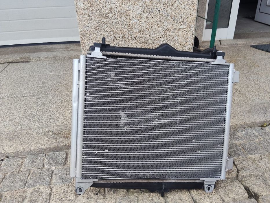 Guarda lamas Opel corsa F radiadores de ac e da água e termo ventilado