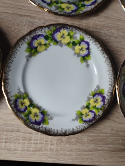 Filiżanka Trio bratki