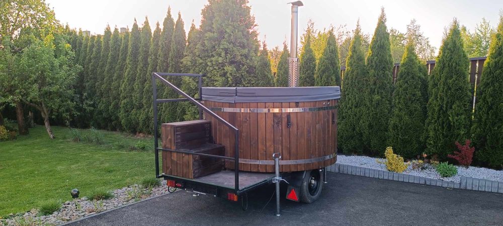 Mobilna balia hydromasaż