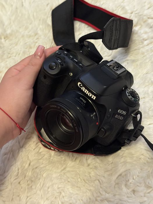Фотоапарат CANON EOS 80D з обʼєктивом 50mm f/1.8 STM
