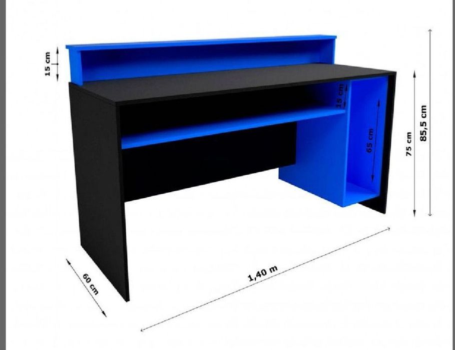 Secretária/Mesa Gammer Premium