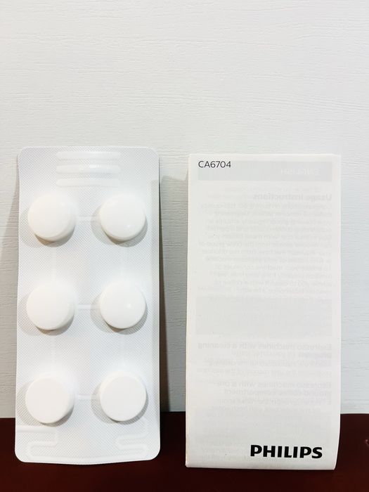 Conjunto de 2 Caixas de Pastilhas de limpeza máquinas de café Saeco