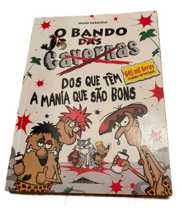 Livros infantis "O Bando das Cavernas"