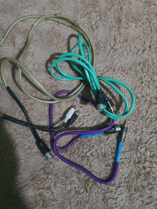 Міжблочні кабелі 2RCA-2RCA,  3,5Jack,оптичні