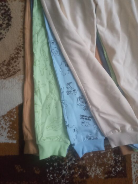 Nowe spodnie dresowe 128 5pak