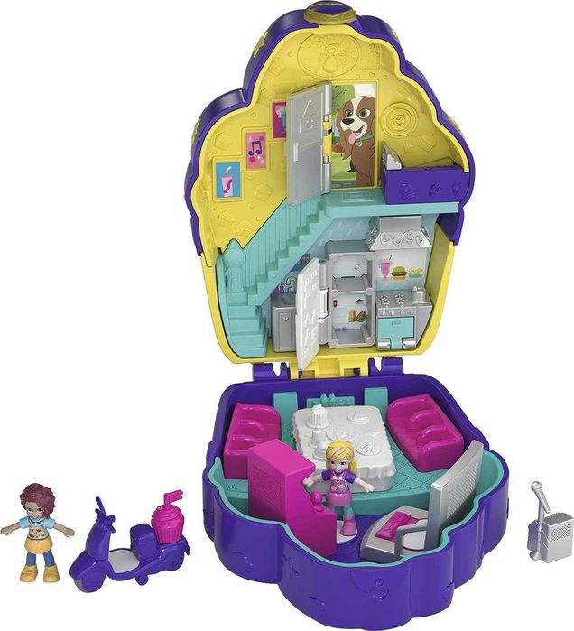 Ігровий набір Polly Pocket вечірка тортиків Pocket World Cupcake