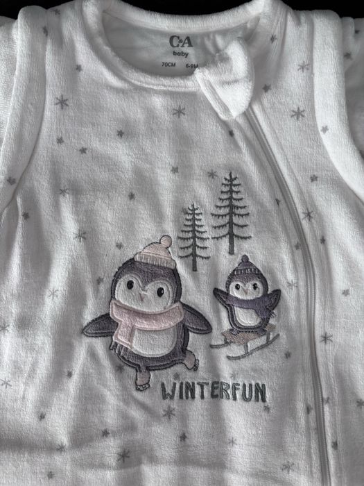 Śpiworek dla niemowlaka 70 cm 6-9 miesięcy