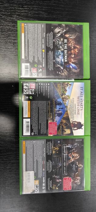 Assassin's Creed origins/Batman Arkham Knight/Injustice 2 Xbox One