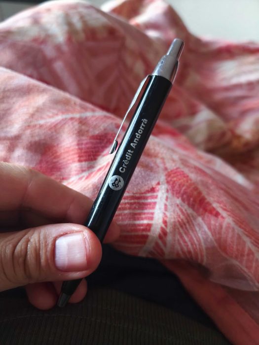 Caneta Parker IQ com publicidade