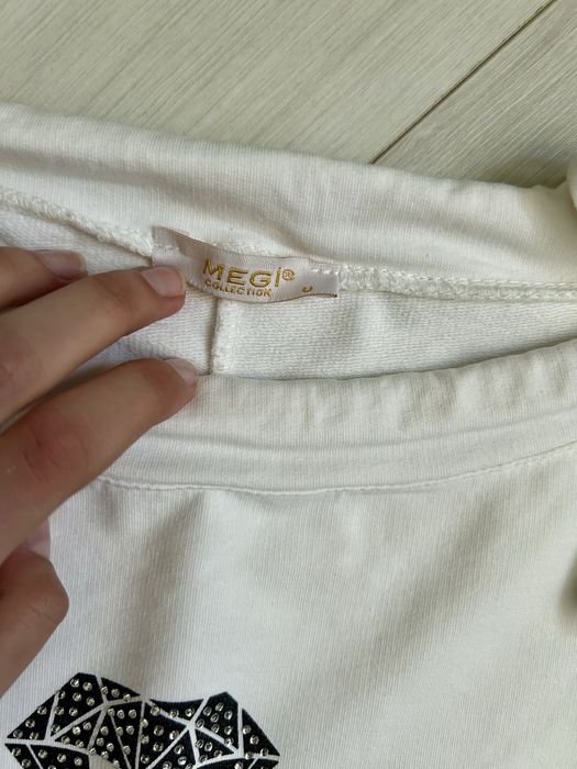 Bluza Nadruk Z Kryształkami MEGI