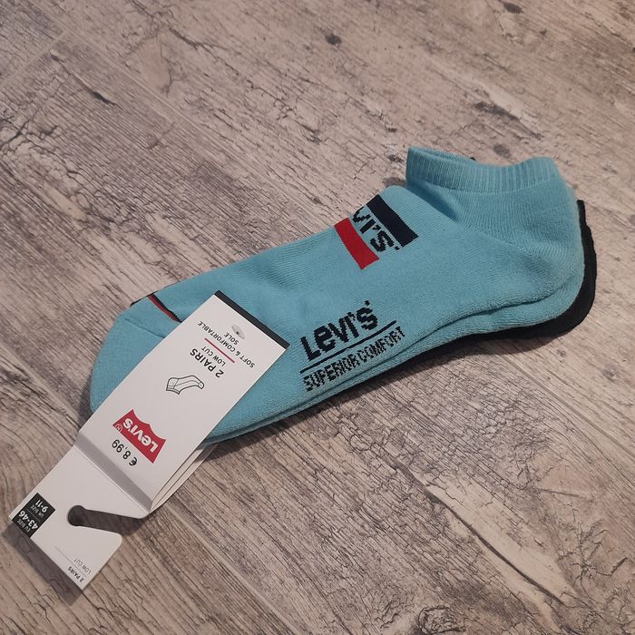 Skarpetki Levis Rozm 43-46 Dwupak nowe