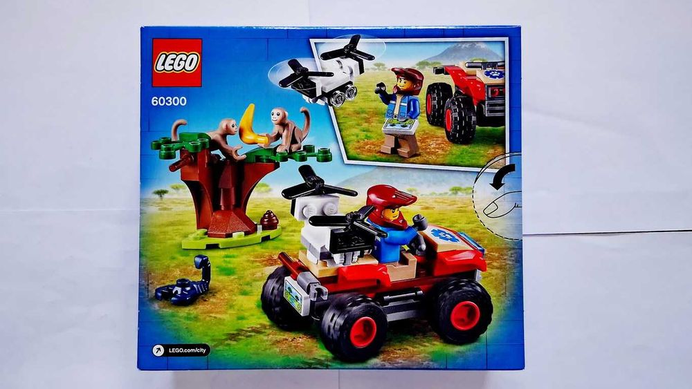 Lego City Jungle 60300 Wildlife Rescue ATV selado