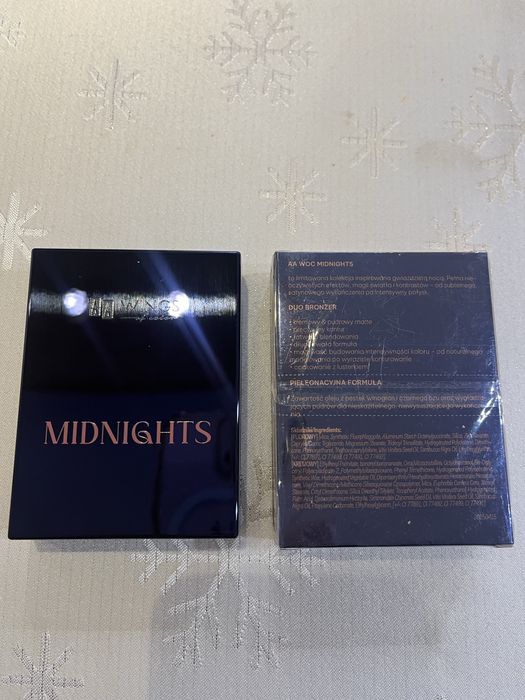 Brązer do konturowania AA Wings of Color Midnights Duo Bronze