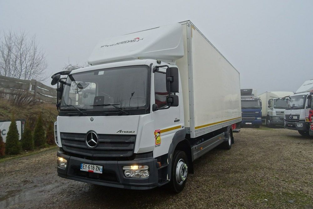 Mercedes-Benz Atego 1218 Euro6 kontener 20pal tylko 274tys.km  Mercedes Atego 1218 E6 Tylko 274tys.km ! kontener 20pal winda poduszki