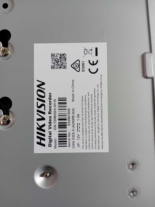 Відеореєстратор Hikvision iDS-7208HQHI-M1/S (8-канальний, AcuSense) .HDD-3TB! б/в