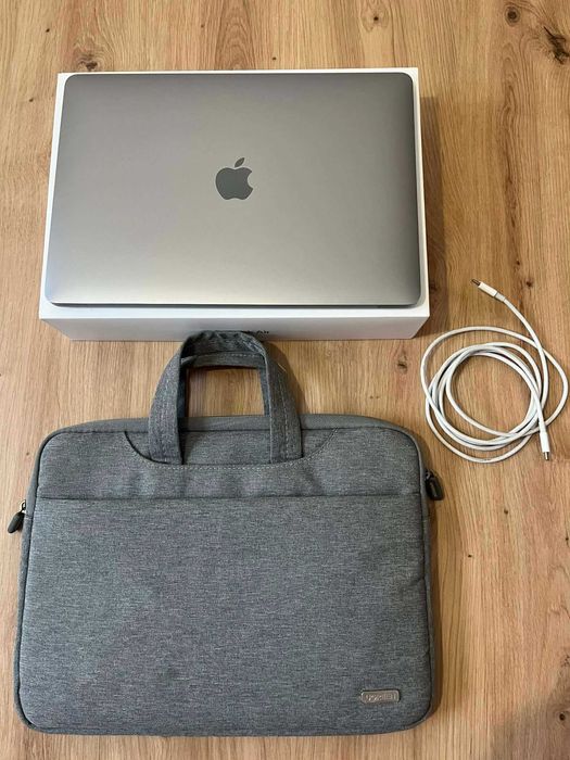 MacBook Air M1 8GB/256GB Space Gray – jak nowy, 92%, 1 właściciel