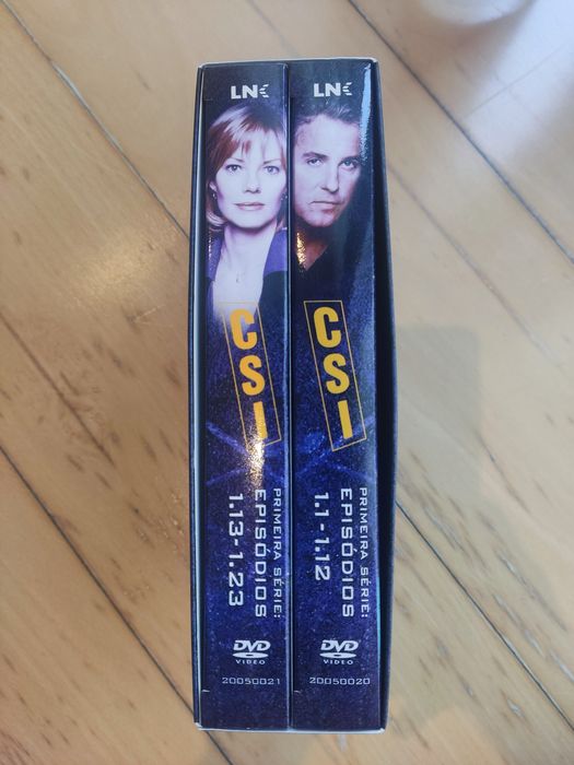 Coleção de dvds CSI