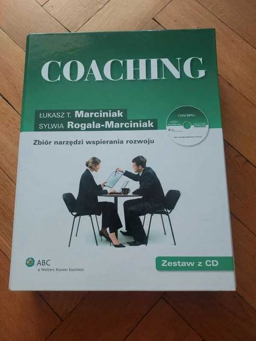 Segregator z cwiczeniami/zadaniami do coachingu.