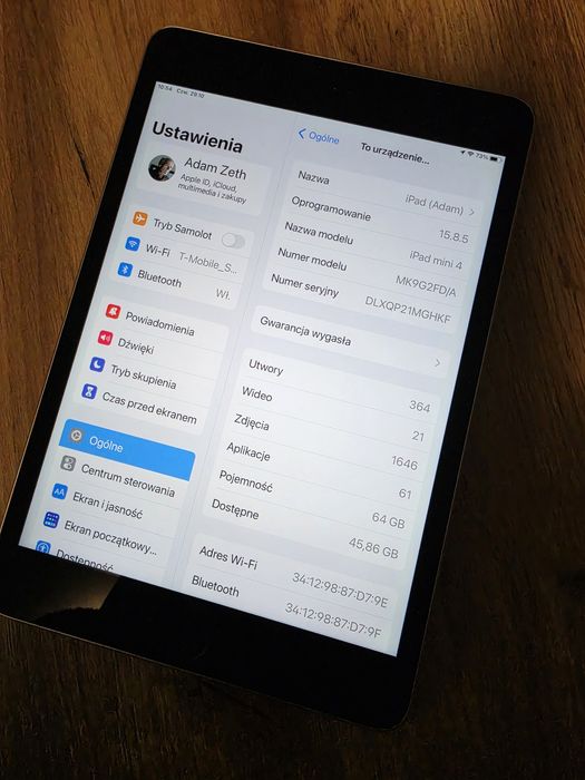 iPad 4 mini 64Gb wifi