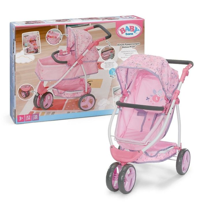 Baby born - Deluxe Pram Flowers