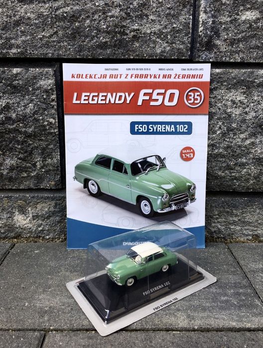 FSO SYRENA 102-auta PRL,model,legendy FSO,autka,zabytek,kolekcja