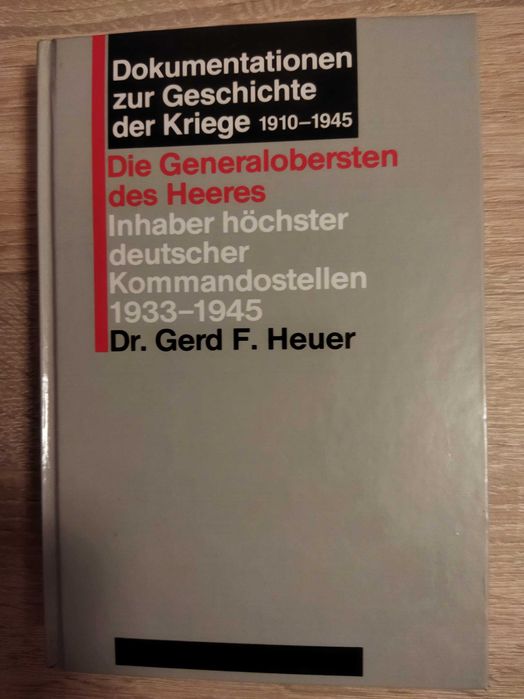 Die Generalobersten des Heeres