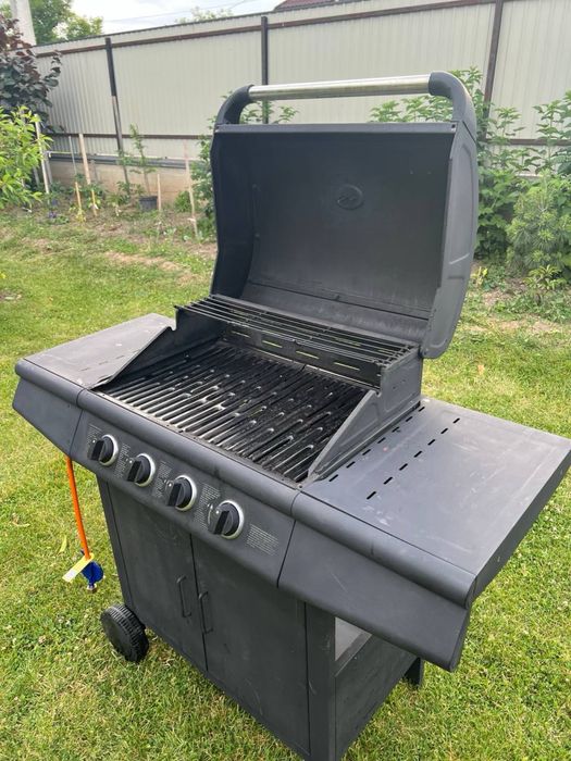 Газовий гриль TAINO на 4 конфорки + бічна плита (Нові пальники!