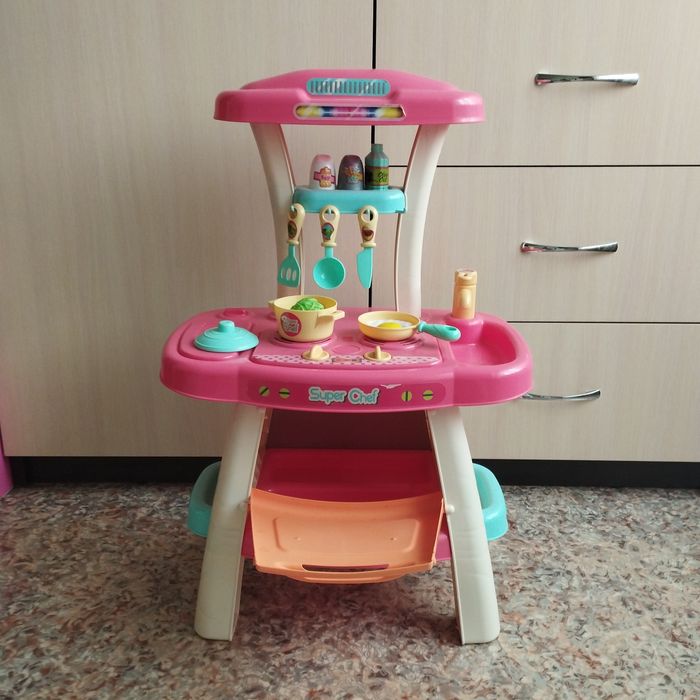 Кухня іграшкова дитяча Super Chef зі звуковими та світловими ефектами