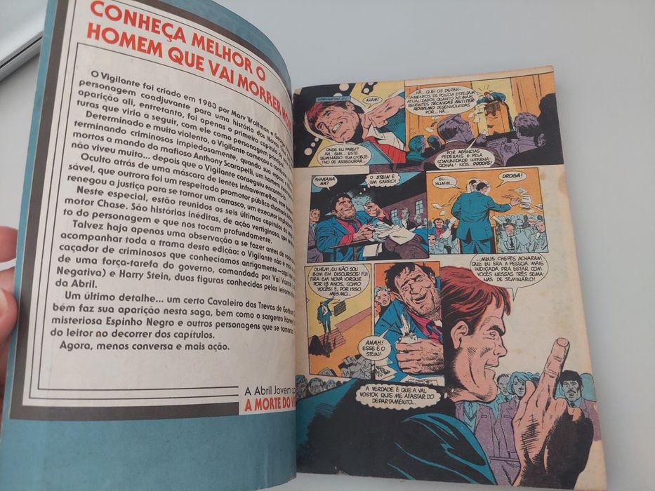 A Morte do Vigilante DC Especial N5