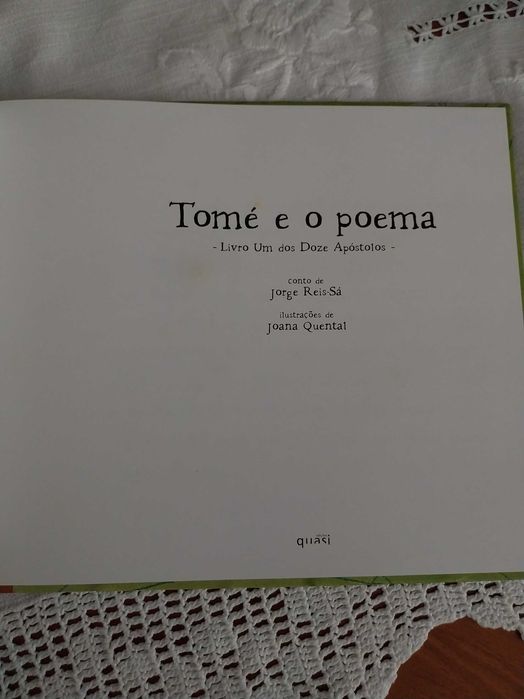 “Tomé e o Poema”, conto de Jorge Reis-Sá, infantil