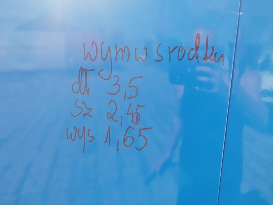 Kontener magazyn zabudowa izoterma