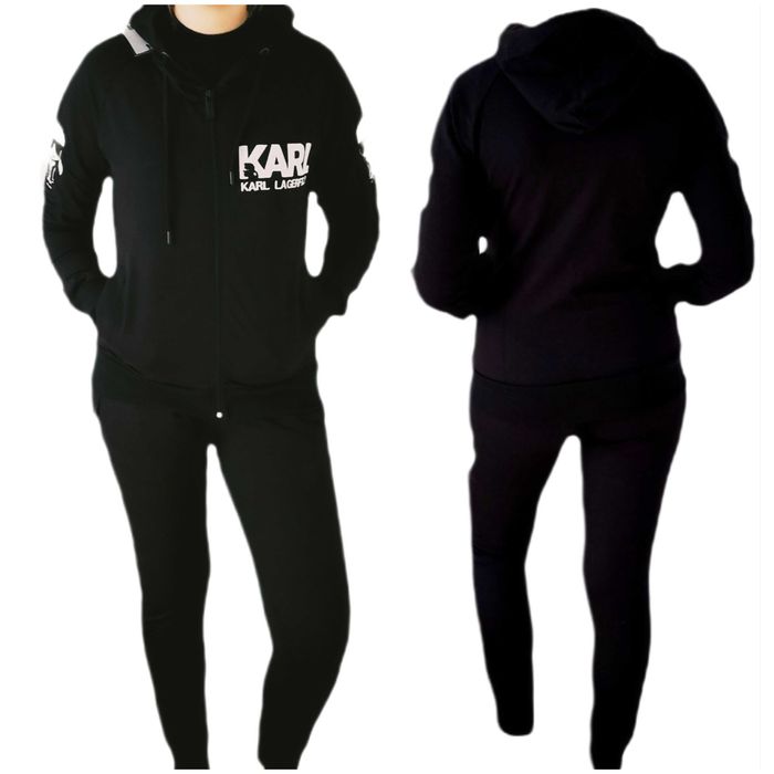 Dres Komplet damski Karl Lagerfeld czarny XL