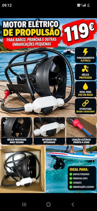 Motor Elétrico 119€. Oportunidade