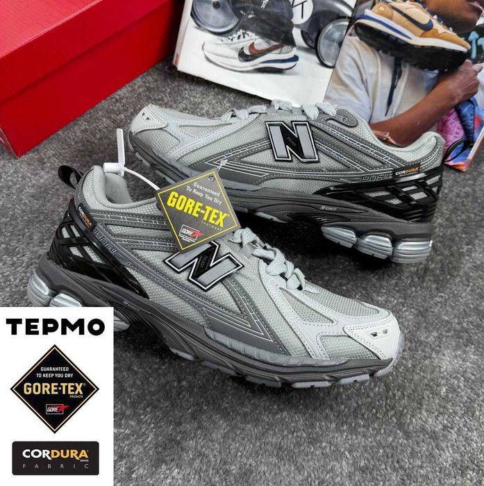 ТЕРМО! Кросівки New Balance 1906R Gore-Tex Light Grey 41 42 43 44 45 46 GTX