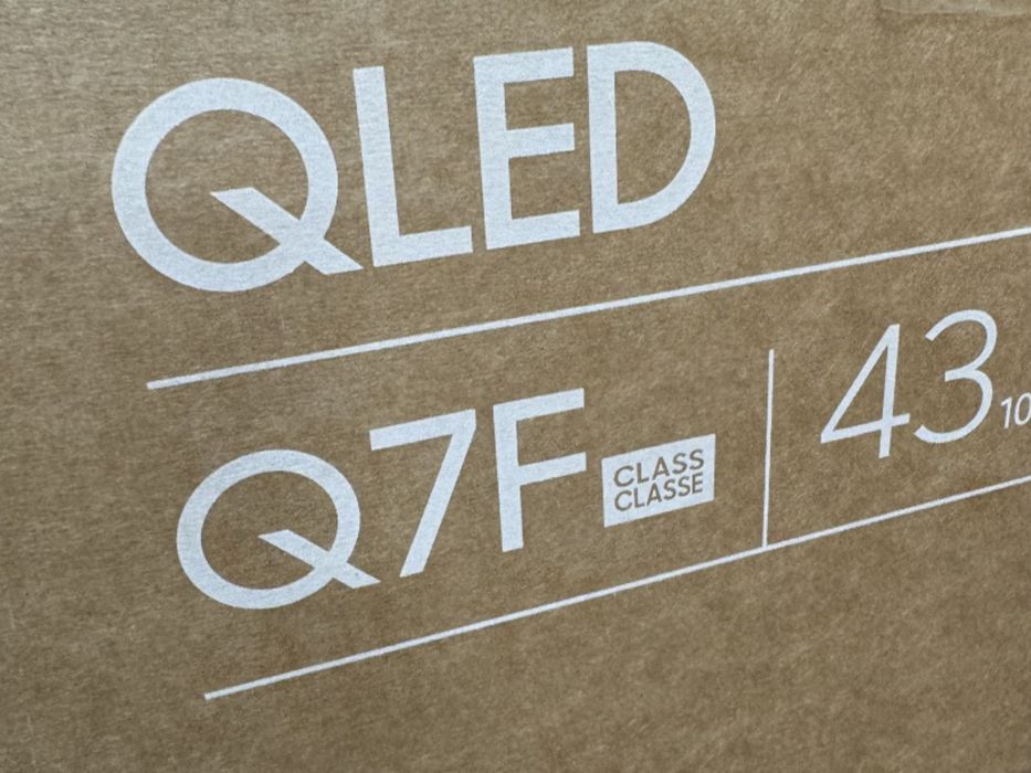 43”QLED SAMSUNG Q7F Смарт 4К т2 гарантія 12 міс