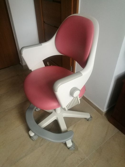 Krzesło biurkowe dizajnerskie.