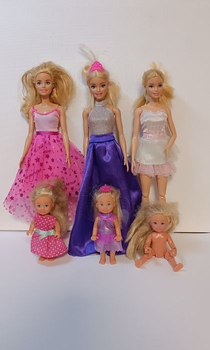 Куклы Barbie оригинал Mattel Барби и пупсы + одежда + рюкзак в подарок