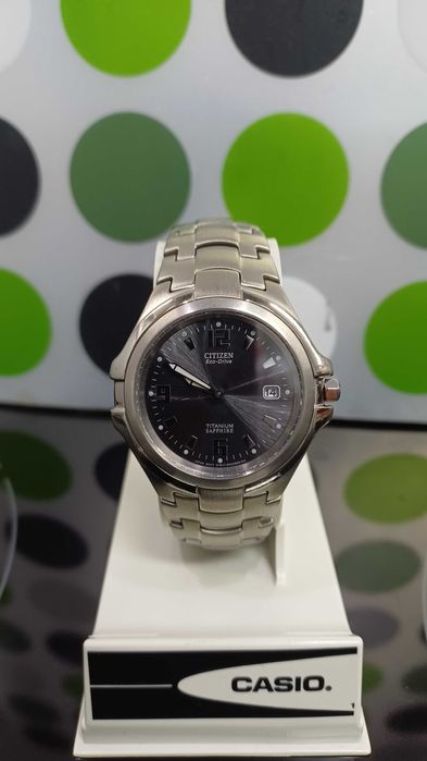 Citizen Marinaut Eco-drive tytan sapphire