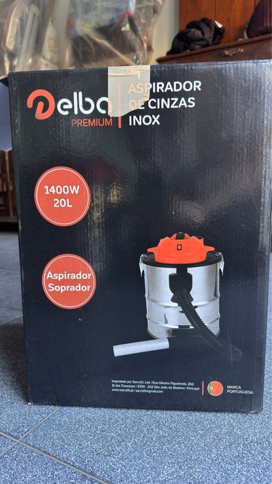 Aspirador de cinzas inox - Delba Premium