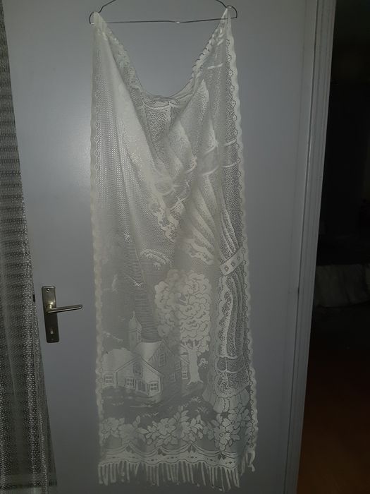 Cortinas bordados conj 2