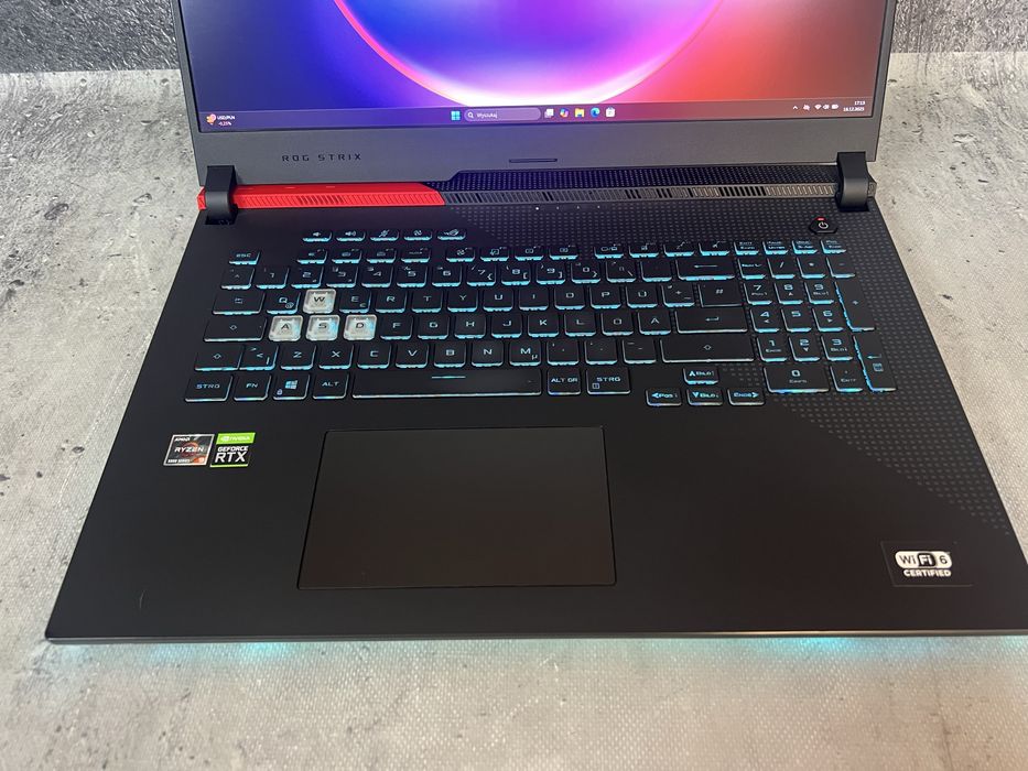 Asus STRIX / Ryzen 9 5900 4.6GHz/ 16GB DDR4/ 512SSD/ RTX3060 6GB/ 17.3