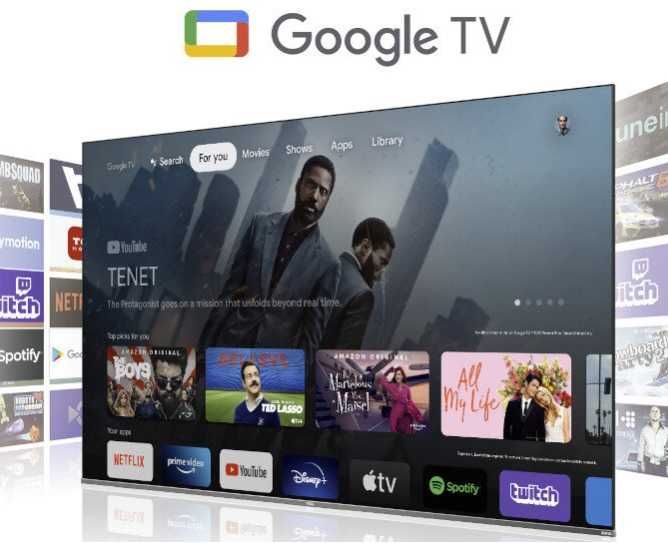 Telewizor QLED TCL 65C631 Google TV Dolby Atmos Dolby Vision HDMI 2.1