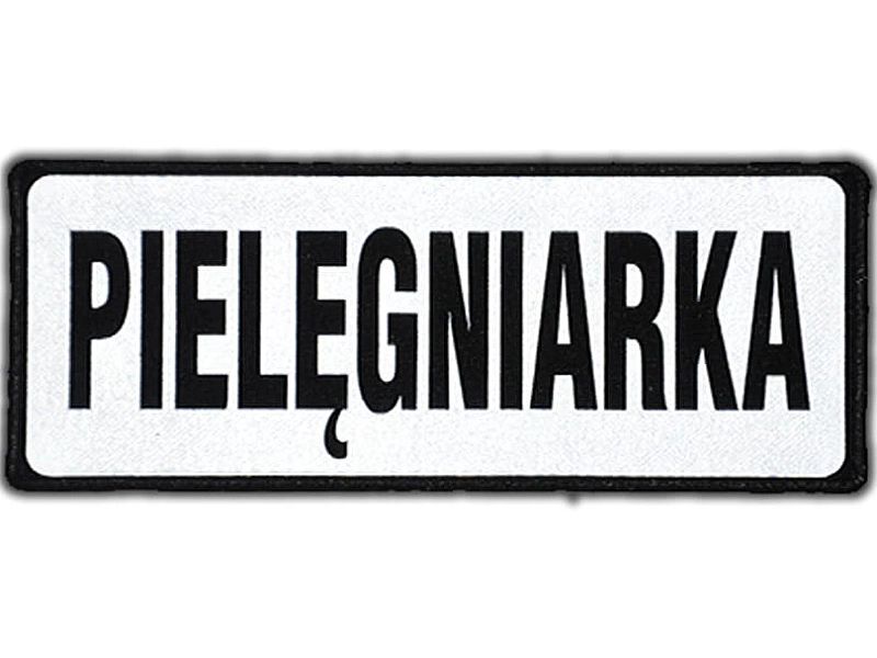 Emblemat funkcyjny odblaskowy na rzepie 13 x 5 cm NOWY
